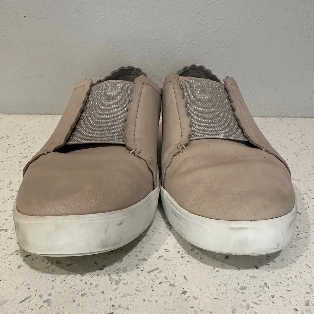 COLE HAAN Grand Crosscourt Scallop Slip-On Leather Shoes Women's Size 9B - Picture 4 of 10